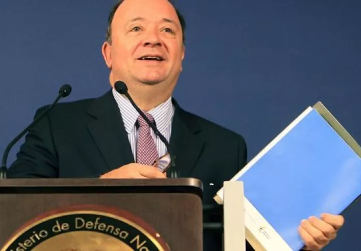 Ministro de Defensa de Colombia Luis Carlos Villegas.