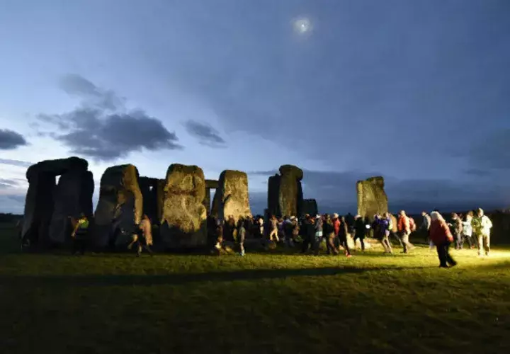 Conjunto megalítico de Stonehenge. Foto/ EFE