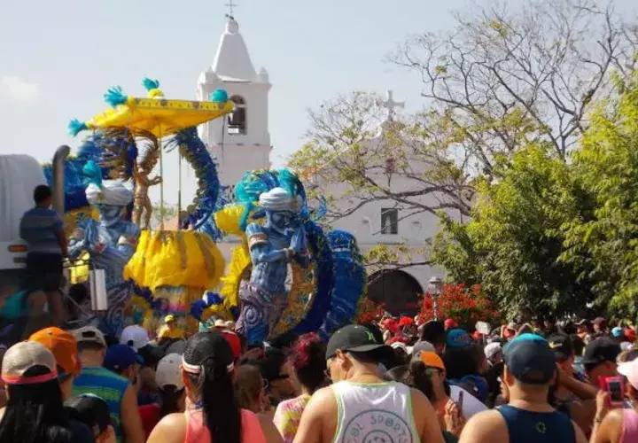 Gozadera en grande. Foto: Zenaida Vásquez.  