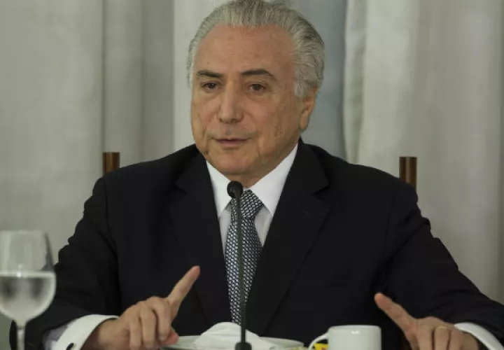 Presidente de Brasil Michel Temer. FOTO/EFE