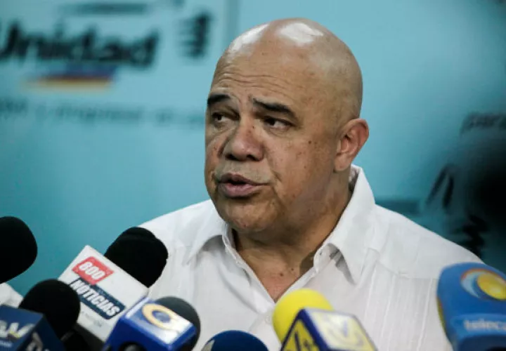 Portavoz de la alianza opositora venezolana Mesa de la Unidad Democrática (MUD), Jesús Torrealba