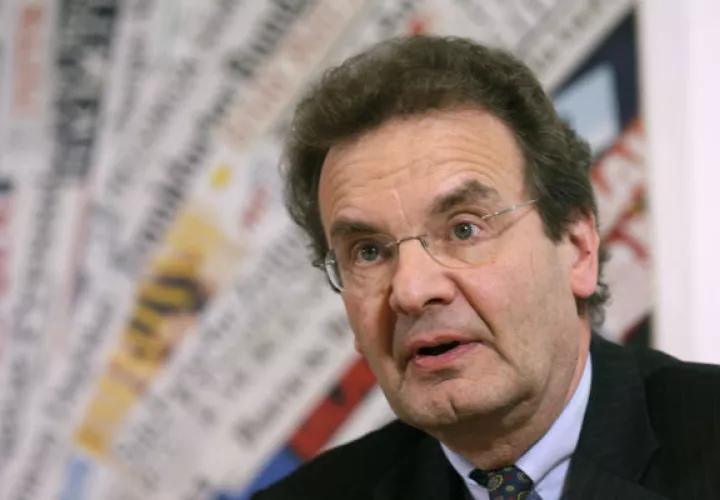 El gran canciller de la orden, Albrecht von Boeselager, fue destituido el 8 de diciembre como líder de la organización donde llevaba tres décadas. FOTO/AP 