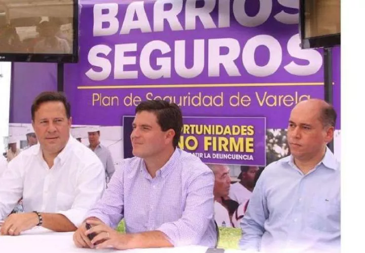 Barrios Seguros fue la propuesta fallida de Varela para mejorar la seguridad en el país.