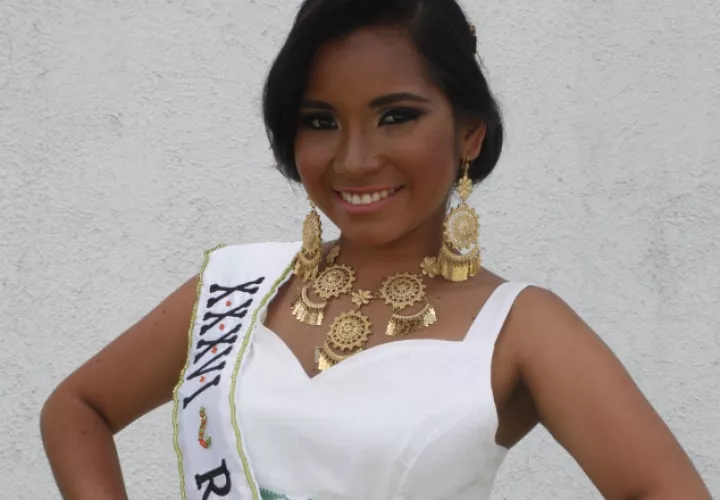 La reina de Churuquita Grande, Coclé. Alcides Rodríguez