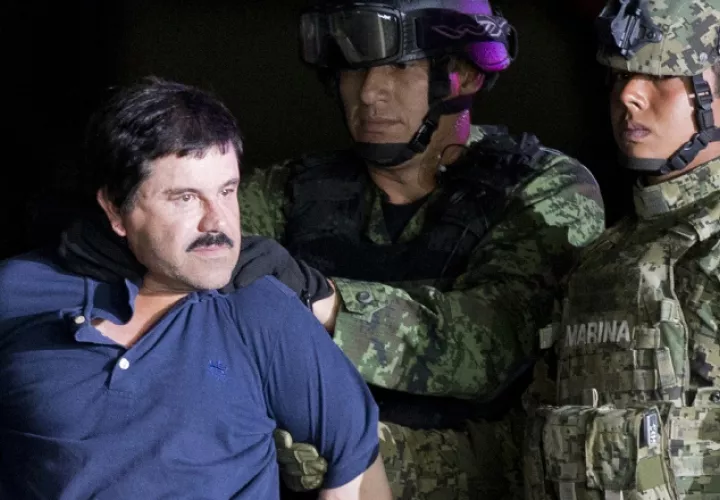 Joaquín "Chapo" Guzmán, fue recapturado en enero de 2016. AP