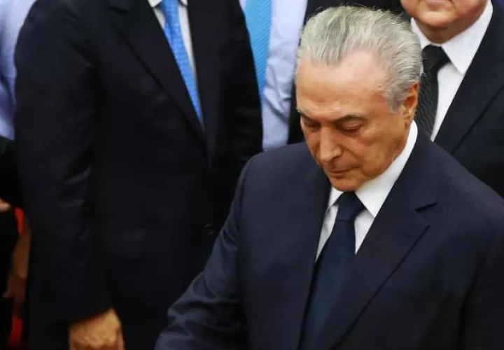 Michel Temer despide a juez. EFE
