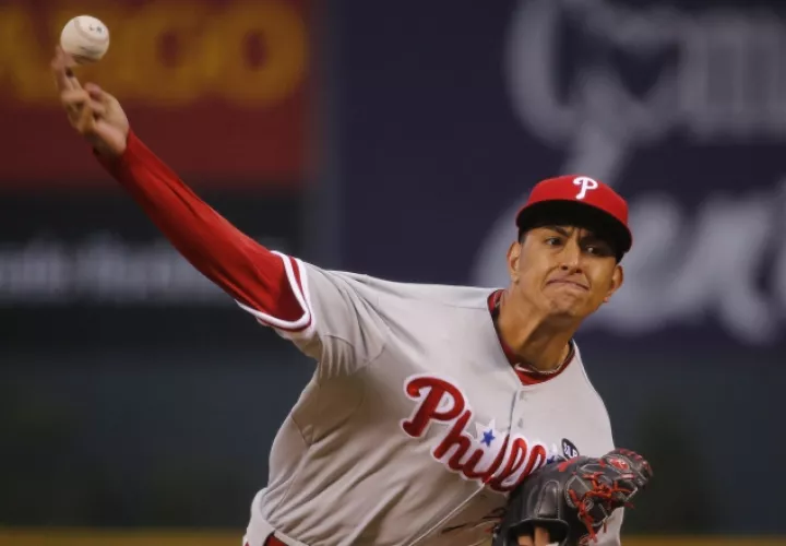 Severino González debutó en las Grandes Ligas en 2015. AP