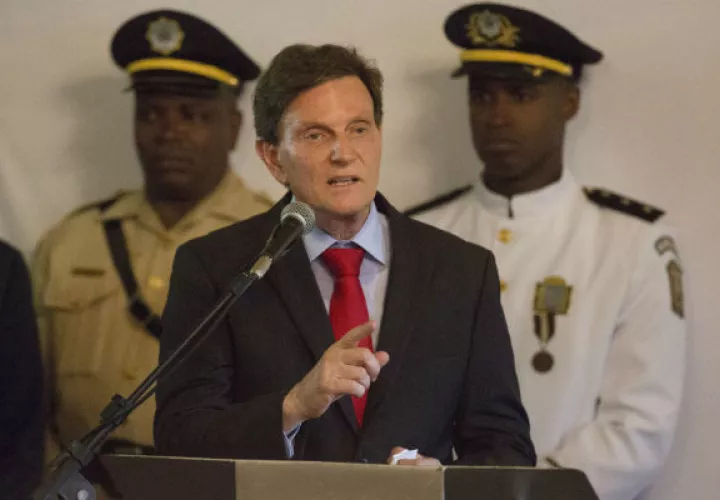 Marcelo Crivella, primer obispo evangélico en gobernar una capital en Brasil. FOTO/AP