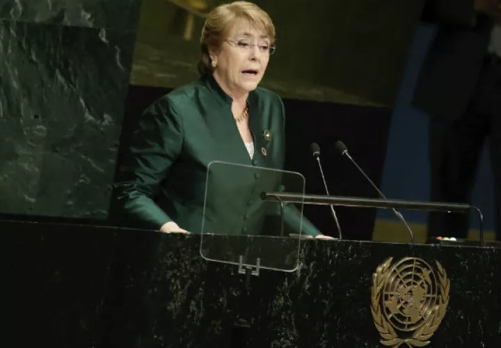 La presidenta de Chile, Michelle Bachelet. Foto: EFE/Archivo
