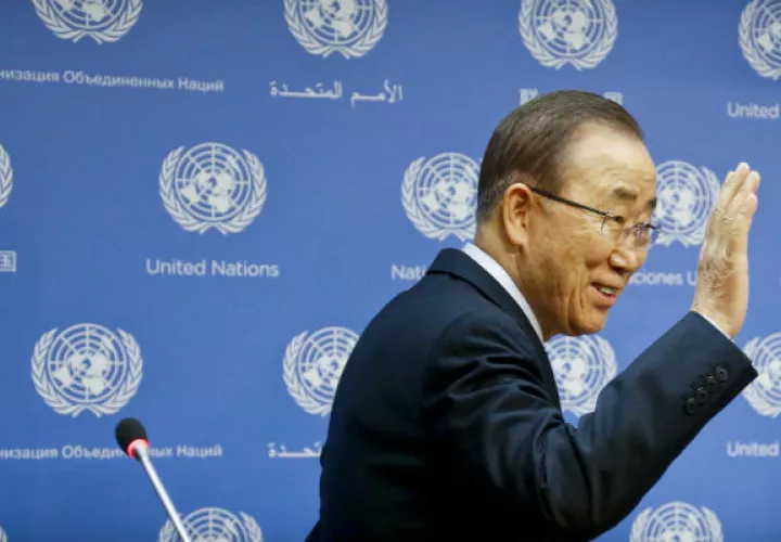 Ban Ki-moon. AP
