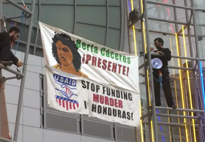 Berta Cáceres, fue asesinada el 3 de marzo de 2016 en el occidente de Honduras.