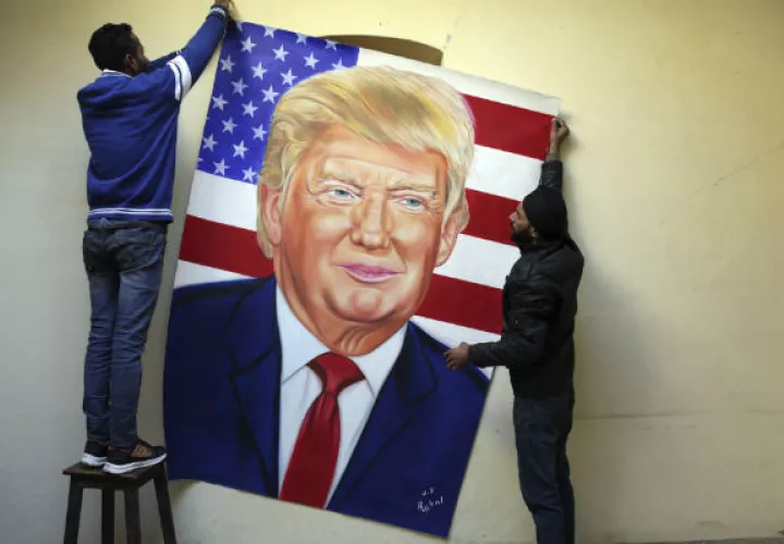 Retrato del presidente electo de EE.UU., Donald Trump. Foto/ EFE