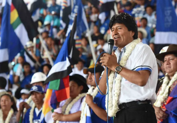 Evo Morales hará cambio de gabinete. FOTO/EFE