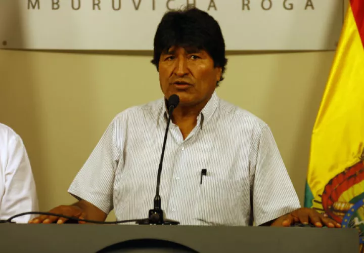 l presidente de Bolivia Evo Morales. Foto: EFE