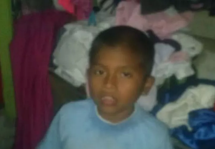 Se desconoce el paradero del pequeño Franco Bonilla. 