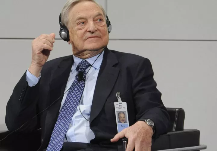 El magnate George Soros, critica fuertemente a Donald Trump. FOTO/EFE