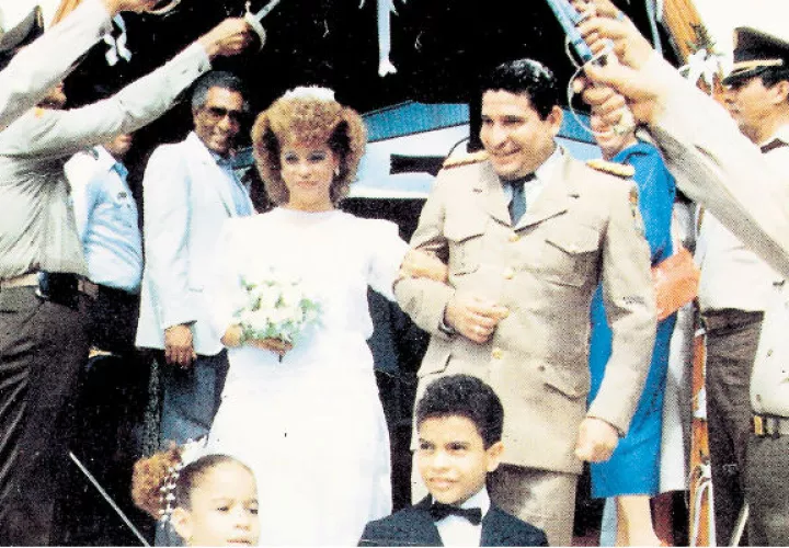 Foto de Archivo. Moisés Giroldi y su esposa. 