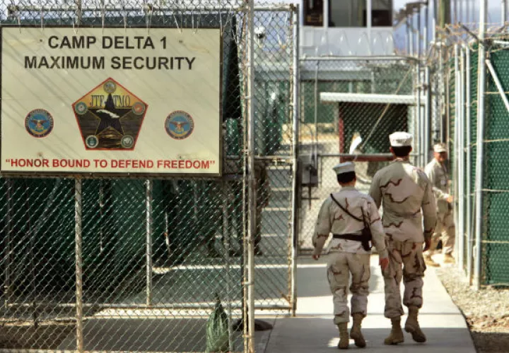 La cárcel de Guantánamo llegó a albergar a unos 800 presos poco después de su apertura en 2001.