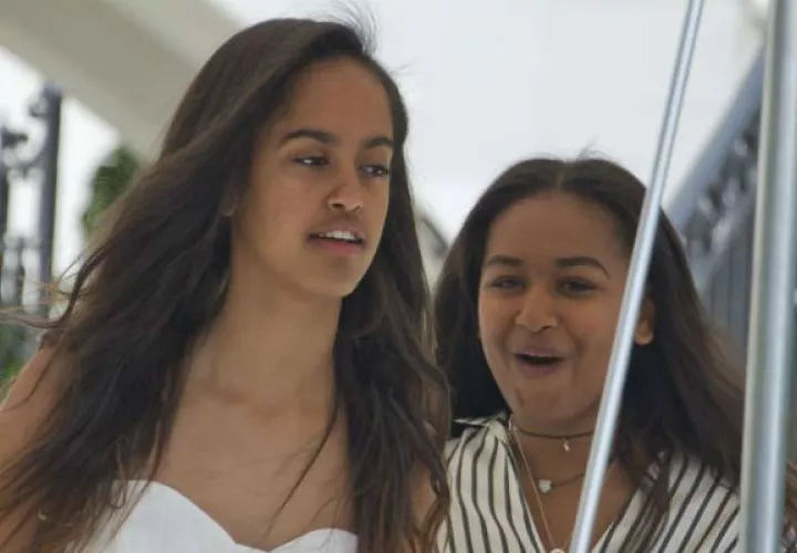 Malia y Sasha Obama. Foto/ EFE