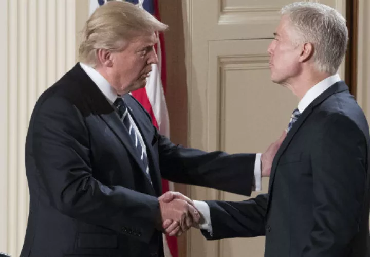 Juez de la Corte de Apelaciones del Décimo Circuito Neil Gorsuch. FOTO/AP