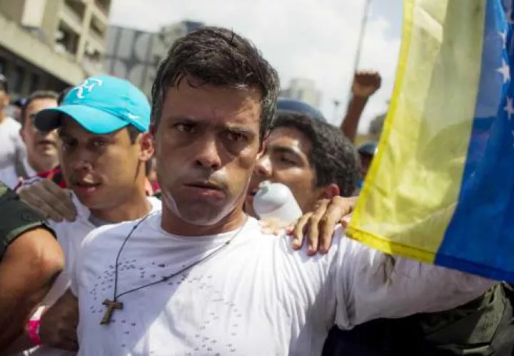 Opositor venezolano Leopoldo López. FOTO/EFE
