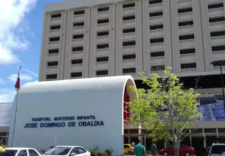 En el Hospital Materno Infantil José Domingo de Obaldía se mantiene. Foto: Mayra Madrid.  