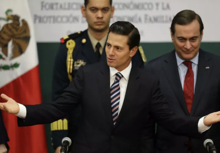 Enrique Peña Nieto, asegura que la soberanía de México no es negociable. FOTO/AP