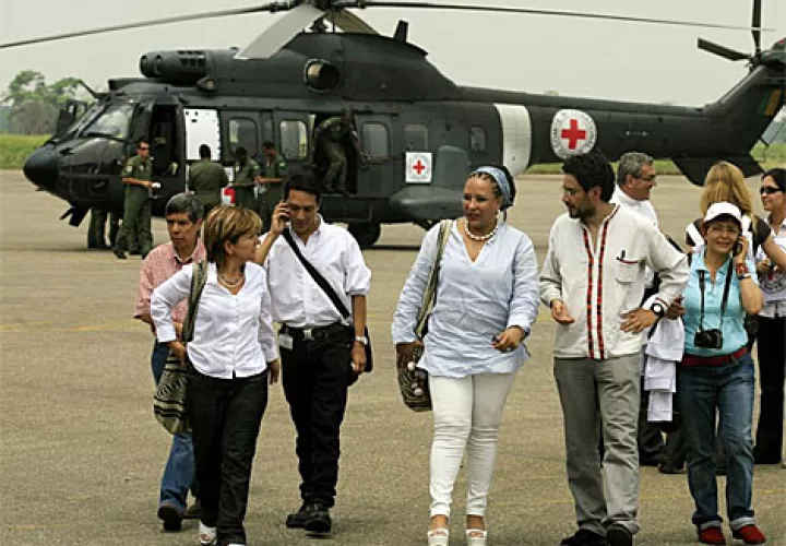 Piedad Córdoba fue senadora de Colombia entre 1994 y 2010 por el Partido Liberal. FOTO/EFE