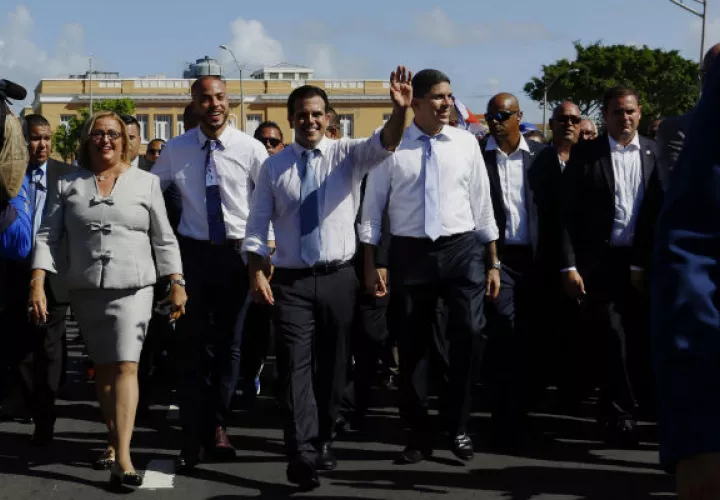 El nuevo gobernador de Puerto Rico, Ricardo Rosselló, tiene una dura tarea. FOTO/EFE
