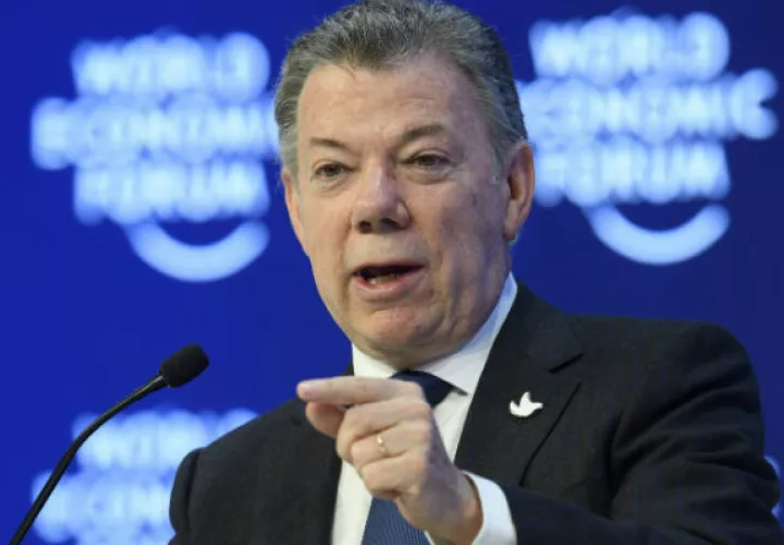 Juan Santos también recordó que Colombia es el país más rico en biodiversidad por kilómetro cuadrado del planeta. FOTO/EFE