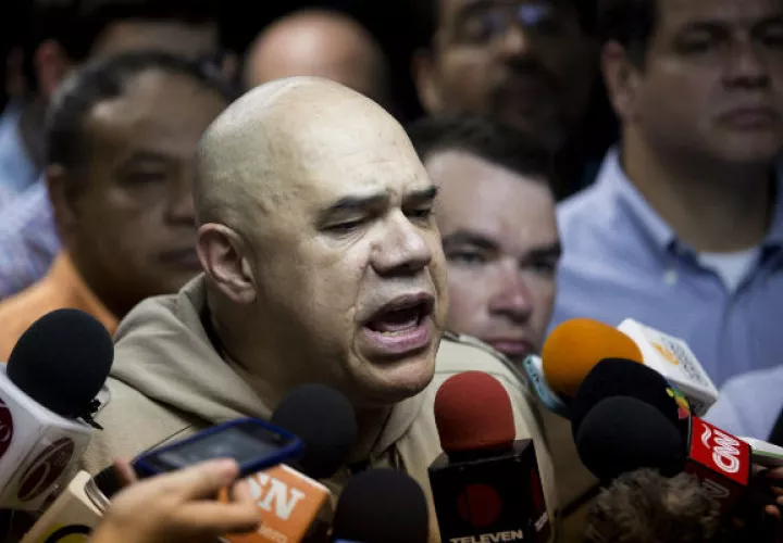 Jesús Torrealba líder de la oposición venezolana. FOTO/AP