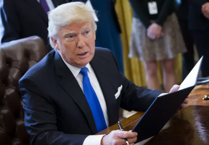 El mandatario Donald Trump, aseguró que hará lo que esté a su alcance para proteger al país y a sus ciudadanos. FOTO/EFE