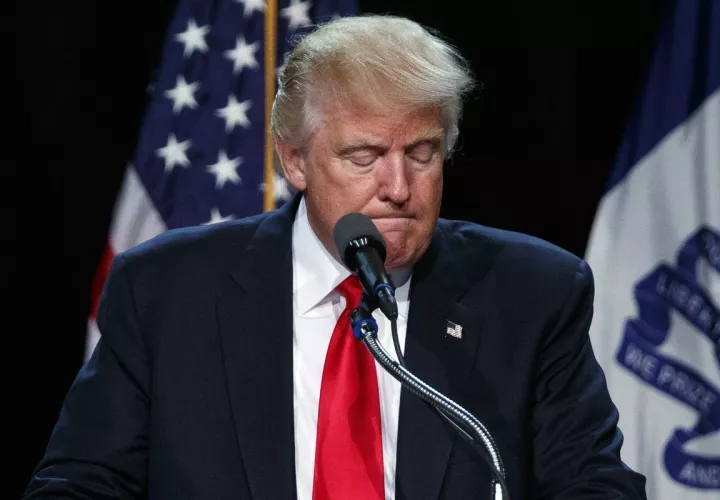 Desde el pasado 27 de julio Donald Trump no ofrece una conferencia de prensa.