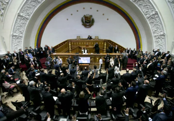 La Asamble Nacional de Venezuela reinició hace pocos dís sus labore. FOTO/