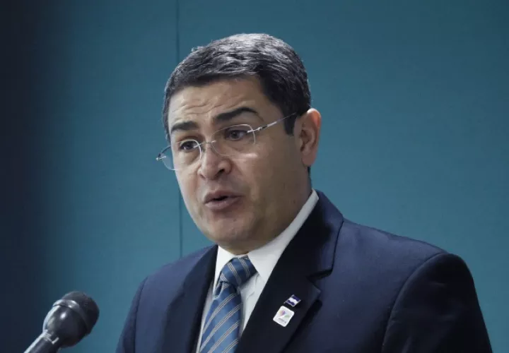 Hernández pidió cuidar la imagen de Honduras. Archivo
