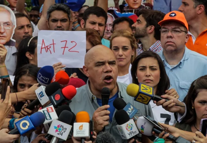 Torrealba recordó que existe una 'mora' del Poder Electoral en la realización de las elecciones regionales. EFE