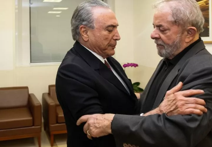 Lula recibe condolencias. EFE