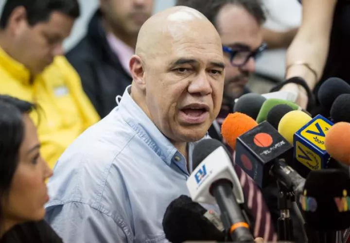 Jesús Torrealba no aclaró si saldrá de la MUD. EFE