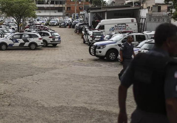 La policía está en huelga. EFE