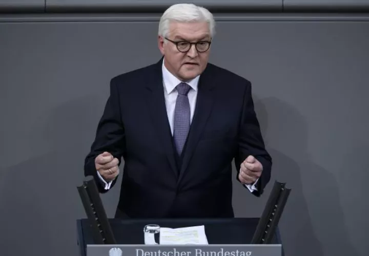Frank-Walter Steinmeier aceptó el cargo. AP