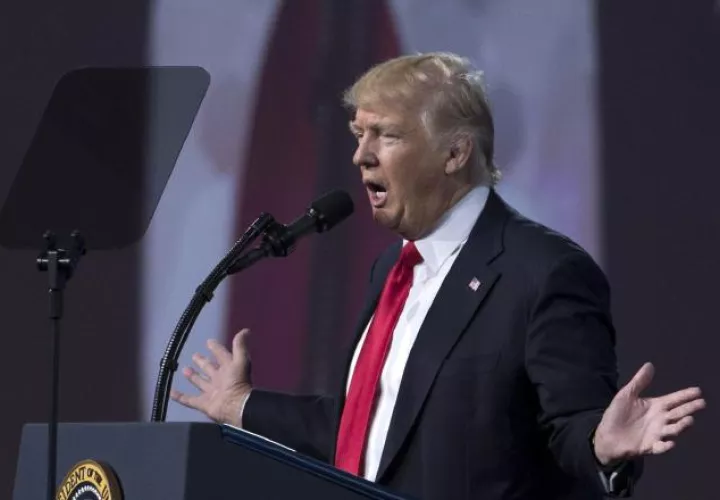 Trump disertó ayer en la Conferencia Anual de Acción Política Conservadora (CPAC), en Washington. /Foto EFE