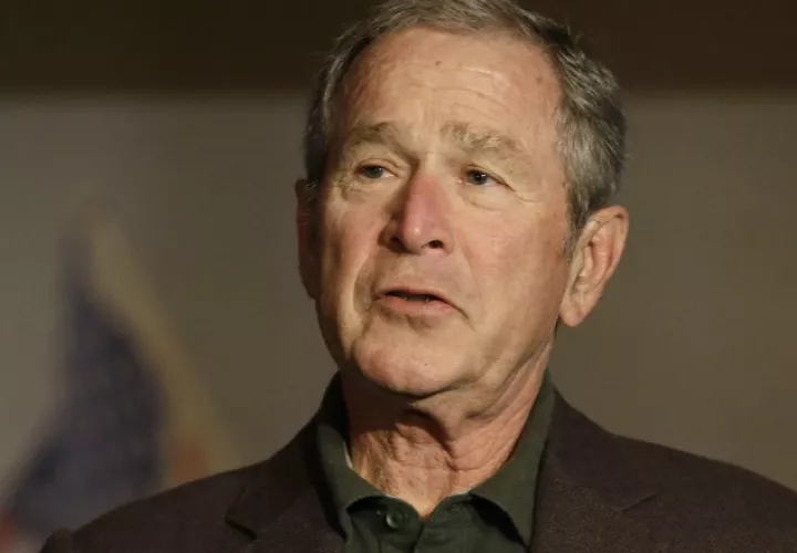 George W. Bush, en los  últimos años, había mantenido un bajo perfil político. /Foto AP