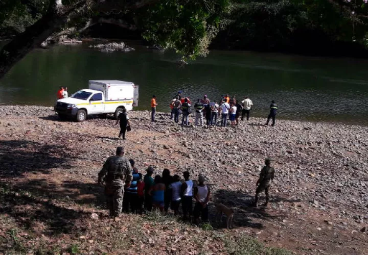 Tragedia en el río. Foto: Melquiades Vásquez. 