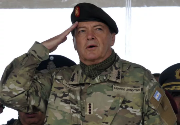 El exjefe del Ejército de Argentina César Milani (2013-2015), es acusado de delitos de lesa humanidad. FOTO/EFE 