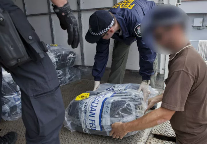 Durante los últimos 18 meses se ha impedido el ingreso en Australia de más de 11 toneladas de drogas. FOTO/AP
