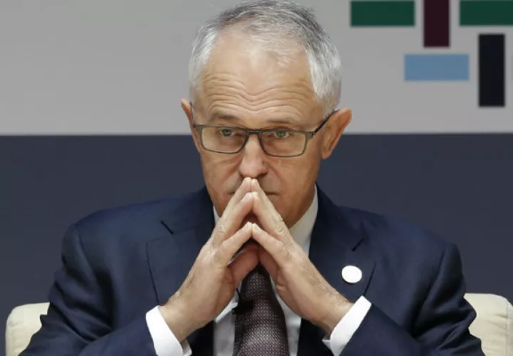 Primer ministro australiano, Malcolm Turnbull. FOTO/AP