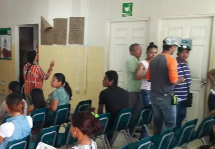Centro de Salud afectado. Foto: Elena Valdez 
