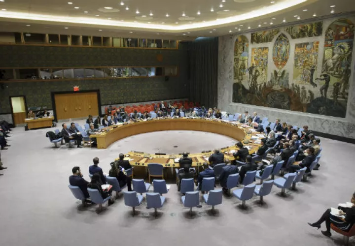 Reunión de Consejo de Seguridad de la ONU. FOTO/EFE