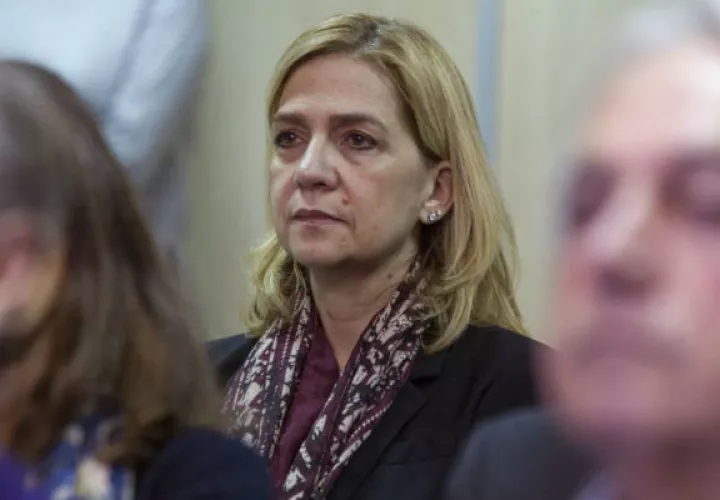 Cristina de Borbón. Foto/ EFE