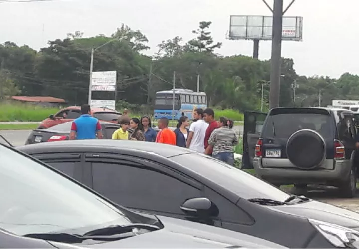 En el Sistema Penal de Penonomé estuvieron sus familiares. Foto: Elena Valdez.